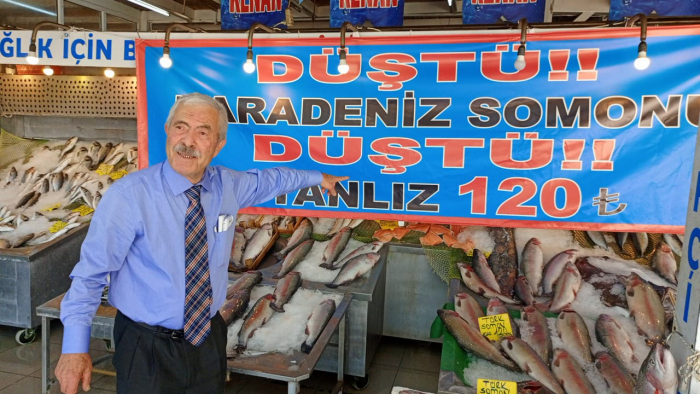 FİYATLAR DÜŞTÜKÇE DÜŞTÜ: KARADENİZ SOMONU 120 LİRA